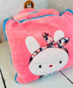 پتو عروسکی طرح کیف دسته دار فانتزی اورجینال 2145