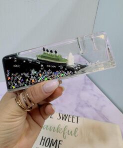 جا قلمی آکواریومی طرح کشتی تایتانیک کد 2113