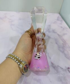 ساعت شنی چند ضلعی طرح پاندا رنگی کد 2117