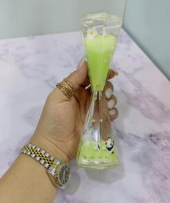 ساعت شنی چند ضلعی طرح پاندا رنگی کد 2117