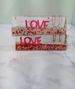 جاقلمی آکواریومی طرح LOVE ولنتاینی کد 2114