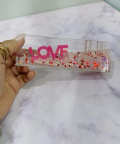 جاقلمی آکواریومی طرح LOVE ولنتاینی کد 2114