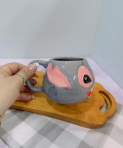 ماگ دست ساز استیج دورنگ کد 2121