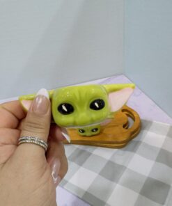 شات قهوه بیبی یودا دست ساز سرامیکی کد 2123