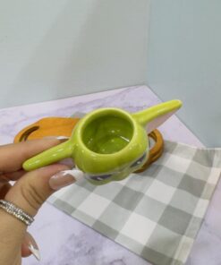 شات قهوه بیبی یودا دست ساز سرامیکی کد 2123