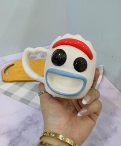 ماگ فانتزی طرح فورکی دست ساز کد 2125