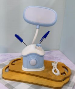 چراغ مطالعه وجا قلمی طرح کلبه کد 2131