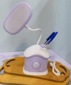 چراغ مطالعه وجا قلمی طرح کلبه کد 2131