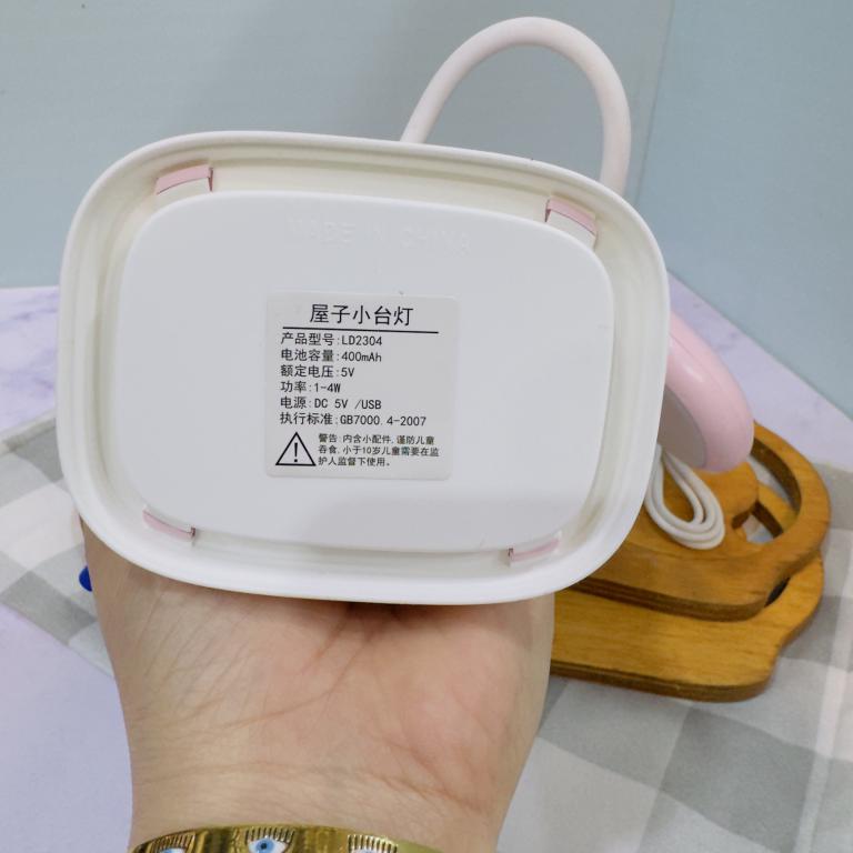 چراغ مطالعه وجا قلمی طرح کلبه کد 2131