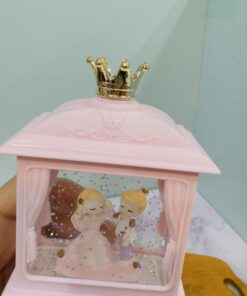 چراغ آکواریومی موزیکال طرح عروس کد 2139