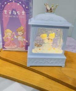 چراغ آکواریومی موزیکال طرح عروس کد 2139