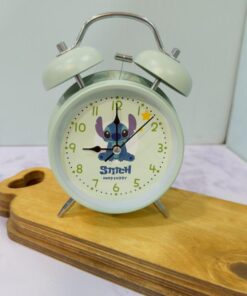 ساعت رو میزی زنگ دار طرح فانتزی استیچ کد 2161