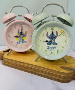 ساعت رو میزی زنگ دار طرح فانتزی استیچ کد 2161