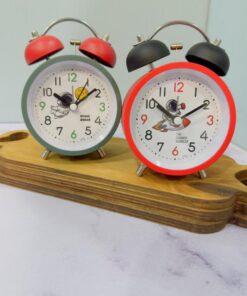 ساعت رومیزی طرح فضانورد دورنگ کد 2162