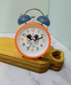 ساعت رومیزی طرح فضانورد دورنگ کد 2162