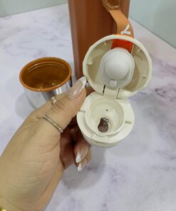 فلاسک استیل اورجینال برند YIMI دو حجم در لیوانی کد 2167