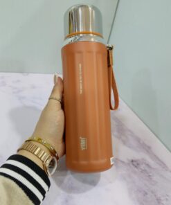 فلاسک استیل اورجینال برند YIMI دو حجم در لیوانی کد 2167