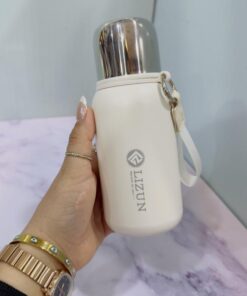 فلاسک استیل رنگی سه حجم برند LIZUN کد 2172