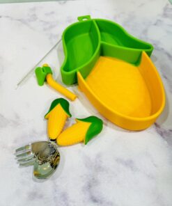 ظرف غذاخوری سیلیکونی کودک کد 2173