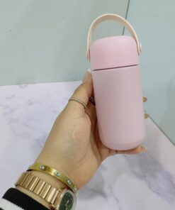 مینی فلاسک استیل دسته چرمی کد 2175