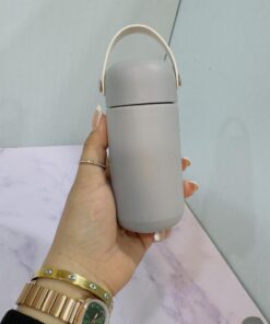 مینی فلاسک استیل دسته چرمی کد 2175