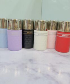 مینی تراول ماگ طرح مشبک رنگی کد 2176