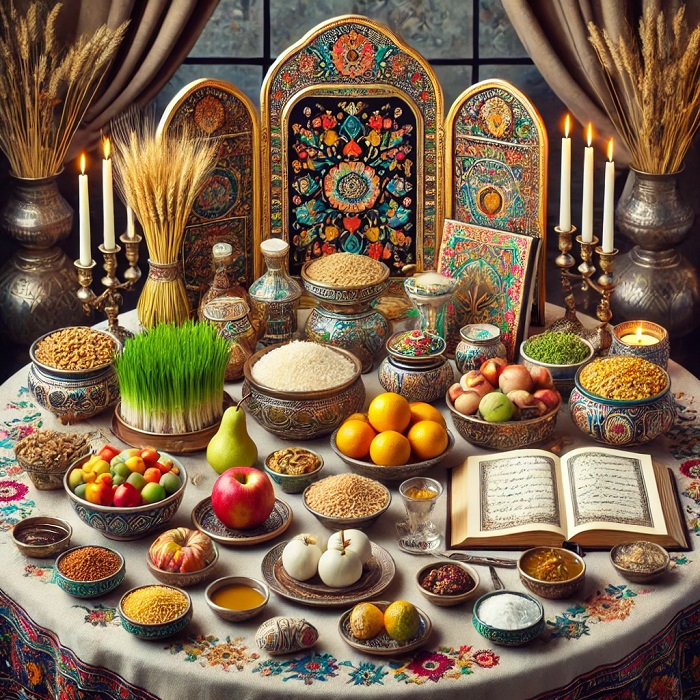 سفره هفت سین سنتی