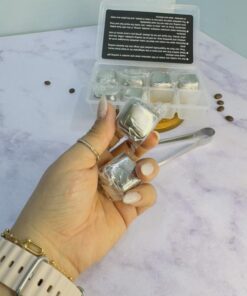 یخ استیل 8 عددی فلزی یونیک لایف کد 2197