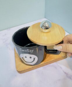 ست ماگ در چوبی لبخند کد 2200