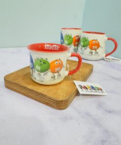 ماگ اورجینال سرامیکی m&m سه حجم کد 2201