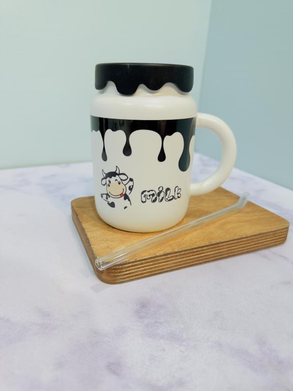 ماگ اسموتی نی دار طرح گاو کد 2207