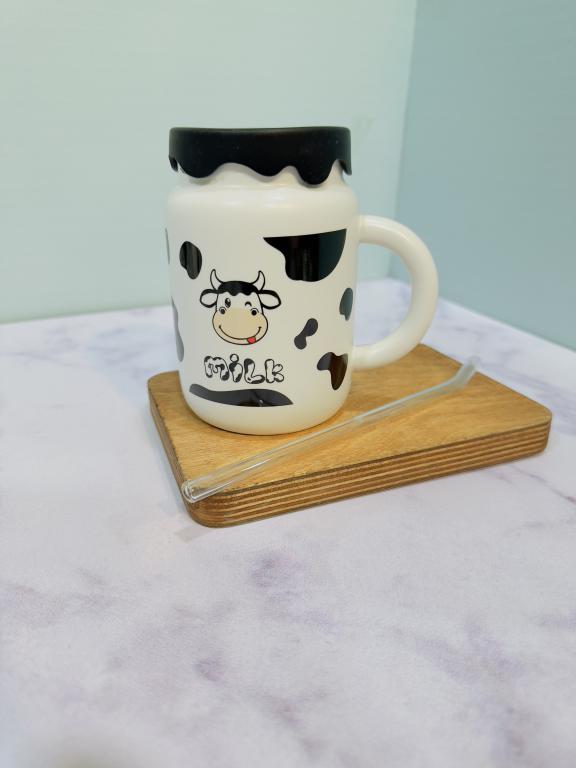 ماگ اسموتی نی دار طرح گاو کد 2207