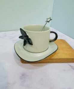 ست فنجان نعلبکی پروانه دار کد 2209