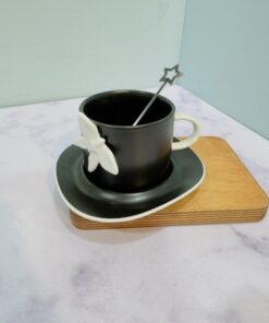 ست فنجان نعلبکی پروانه دار کد 2209