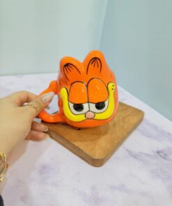 ماگ فانتزی گارفیلد بزرگ و کوچک دست ساز کد 2212