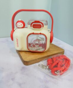 قمقمه فانتزی نی دار طرح دوربین عکاسی برند GlAVOS کد 2214