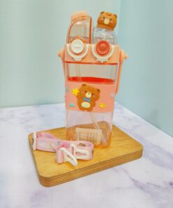 قمقمه کودک دو سر نوش فانتزی طرح خرس کد 2215