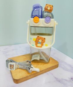 قمقمه کودک دو سر نوش فانتزی طرح خرس کد 2215