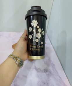 Alternative view of تراول ماگ استیل  دوسرنوش طرح گل ژاپنی کد 2218