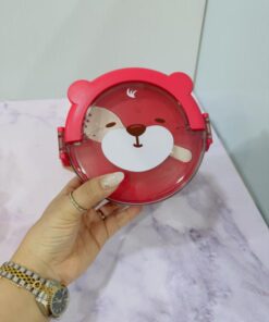 ظرف غذای فانتزی طرح خرس دسته دار کد 2219