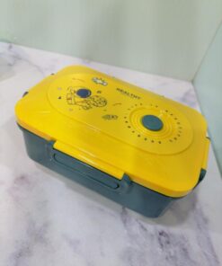 ظرف غذای طرح فضانورد سه خانه کد 2223