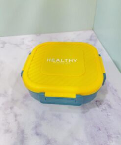 لانچ باکس پلاستیکی سه خانه HEALTHY کد 2226