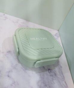 لانچ باکس پلاستیکی سه خانه HEALTHY کد 2226