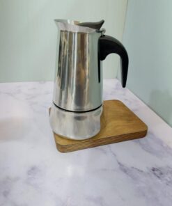 قهوه جوش یا موکاپات استیل سه سایز کد 2228