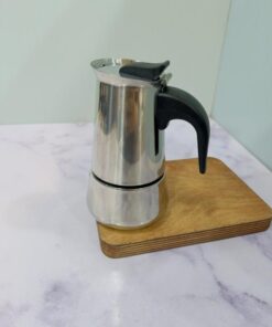 قهوه جوش یا موکاپات استیل سه سایز کد 2228