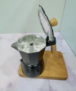 موکاپات و قهوه جوش دسته چوبی پنتوس کد 2229