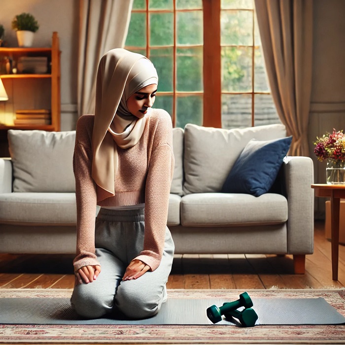 ورزش کردن در منزل