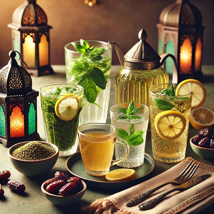 عکس از نوشیدنی های سالم در ماه رمضان

