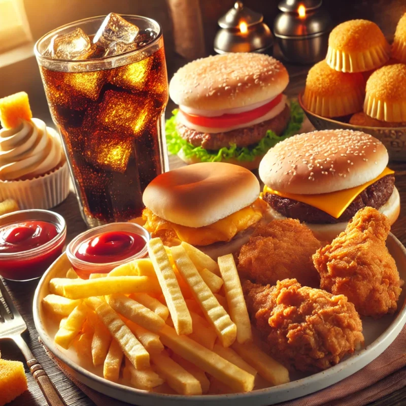 غذای ناسالم در افطار