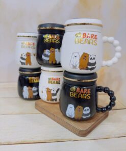 ماگ در پیچی سه خرس کله فندقی کد 2251